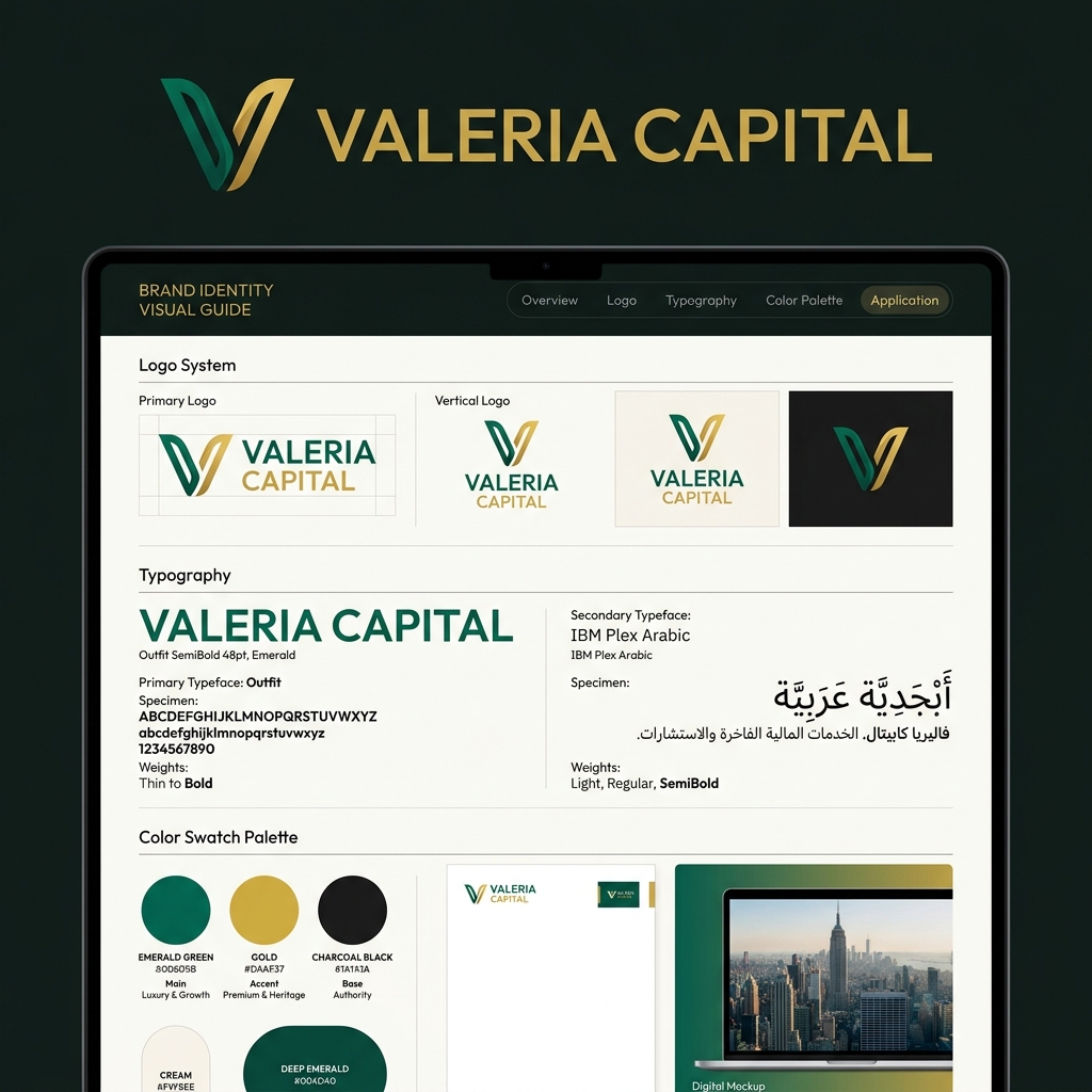 بناء الهوية البصرية والتجارية المتكاملة (Branding)