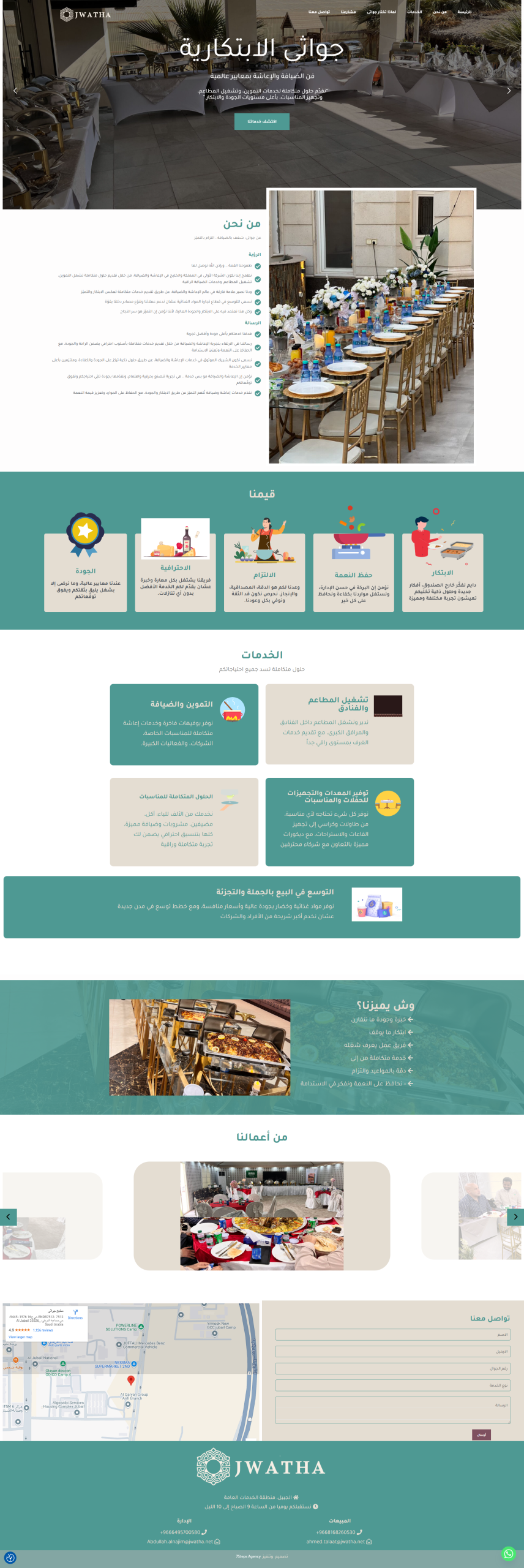 شركة جواثى الابتكارية لخدمات الإعاشة